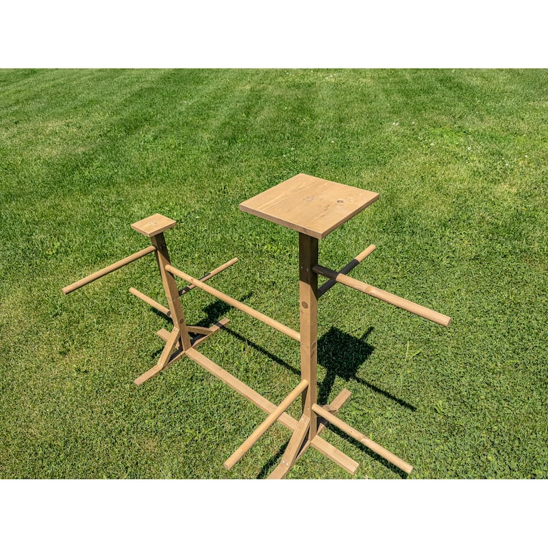 Zylina Play-N-Roost Double Roosting Perch - N/A - 15x15x40