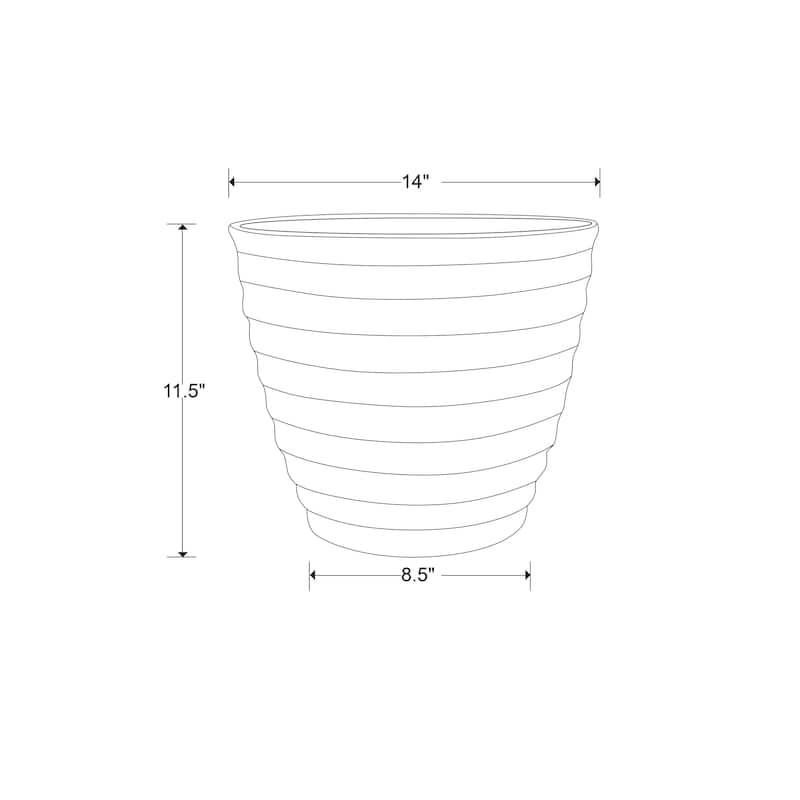 Southern Patio Beehive Planter