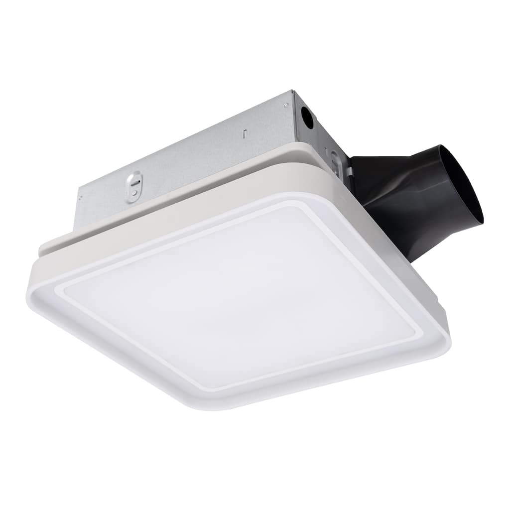 Akicon 100 CFM Bathroom Exhaust Fan with Light, DC Motor