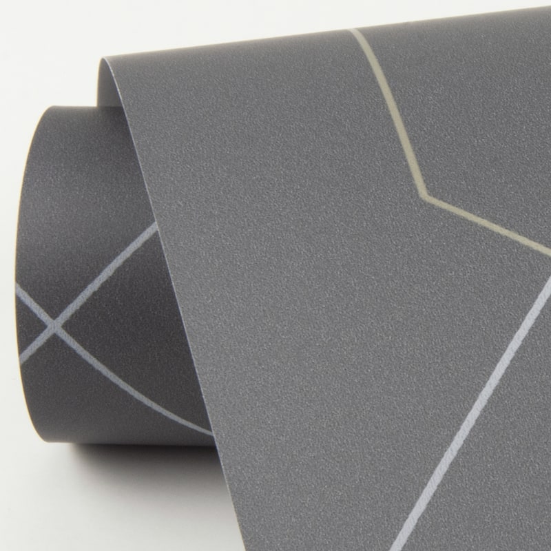 Scott Living Ballard Grey Geometric Wallpaper
