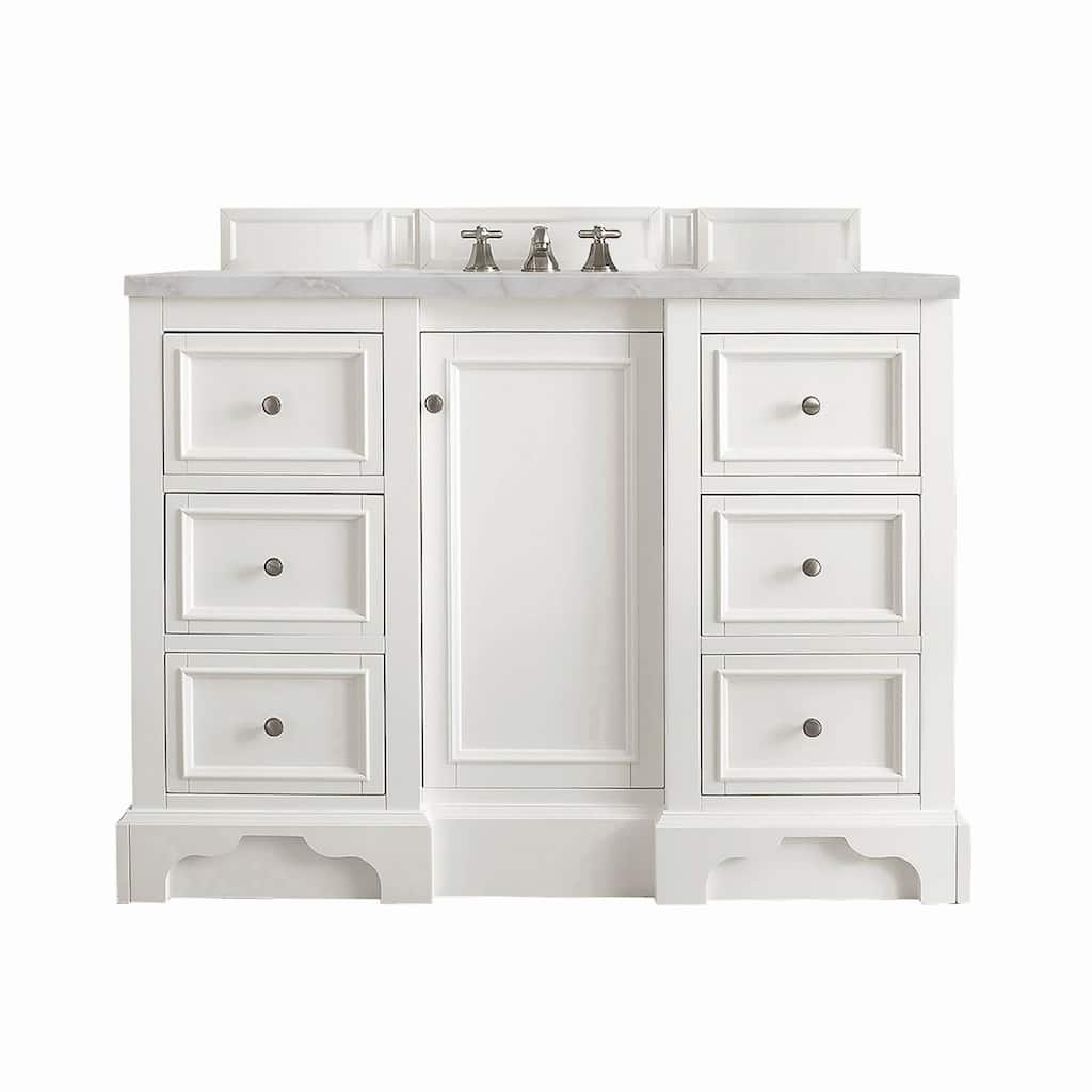 James Martin Vanities 825-V48-3VSL De Soto 48" Single Basin Poplar