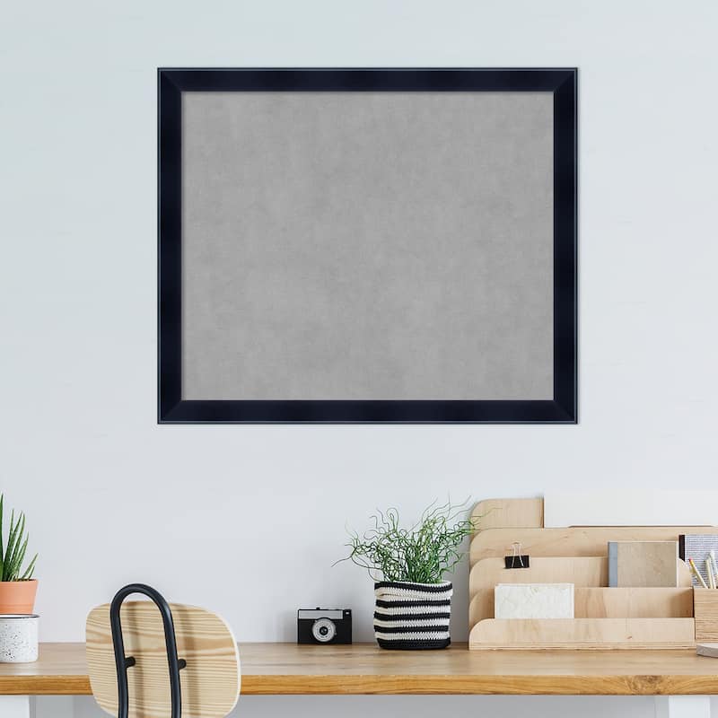 Amanti Art Madison Black Framed Magnetic Board