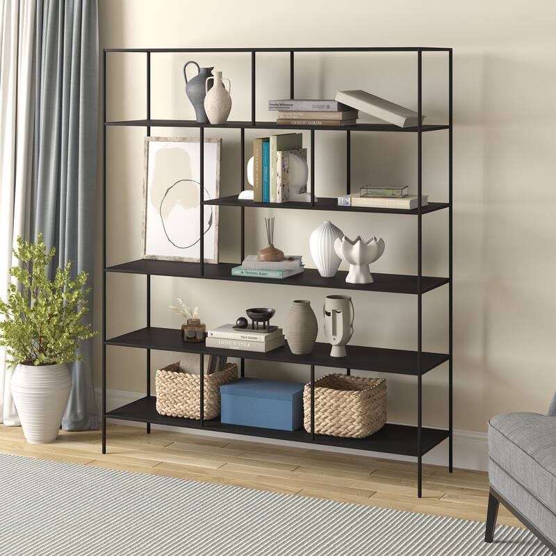 Whitmore 72" Tall Rectangular Bookcase - 72" Tall