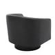 preview thumbnail 65 of 186, Modern Upholstered Barrel Chair Swivel Accent Chair for Living Room