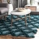 preview thumbnail 6 of 65, Nuloom Francene Diamond Trellis Shag Area Rug 5' x 8' - Green - Rectangle