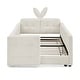 preview thumbnail 7 of 53, Twin Size Upholstered Platform Bed with Headboard,Montessori Bed Frame for Toddlers,Floor Bed