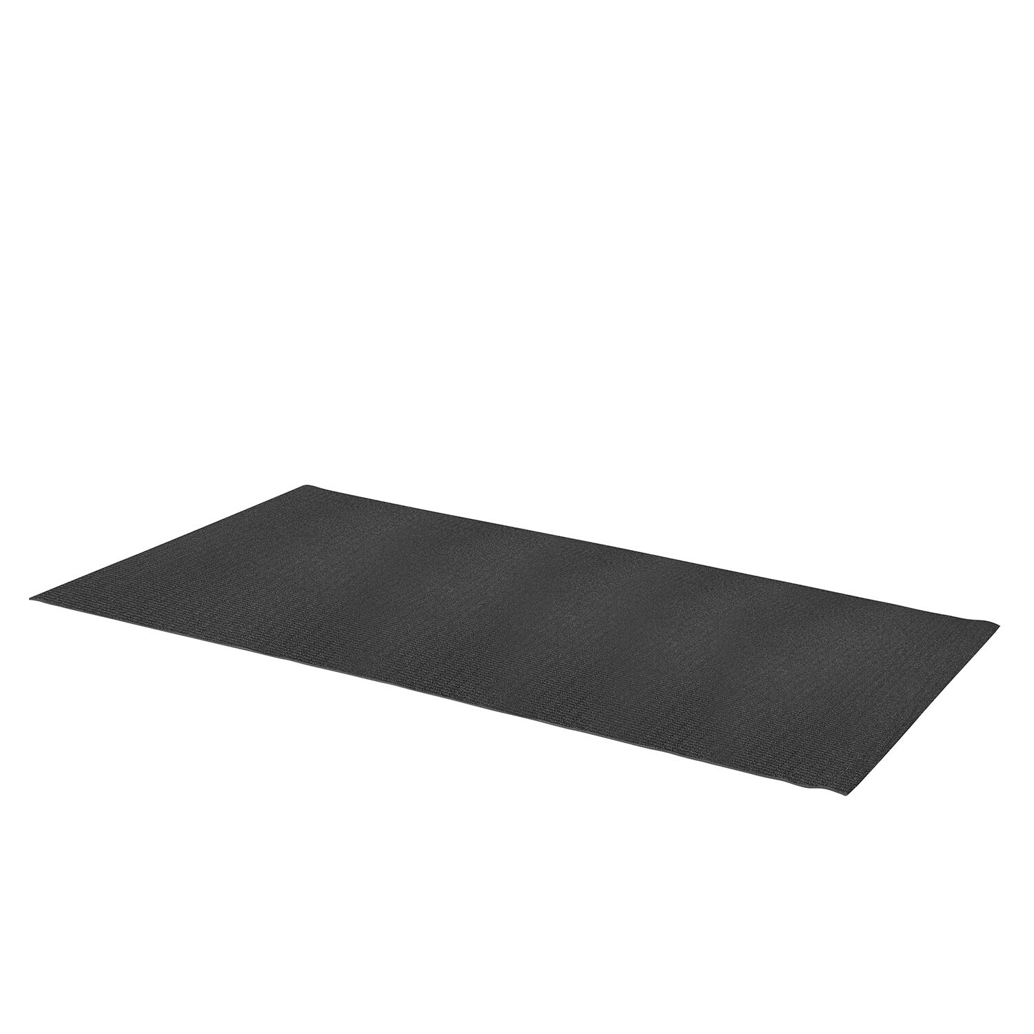 black workout mats