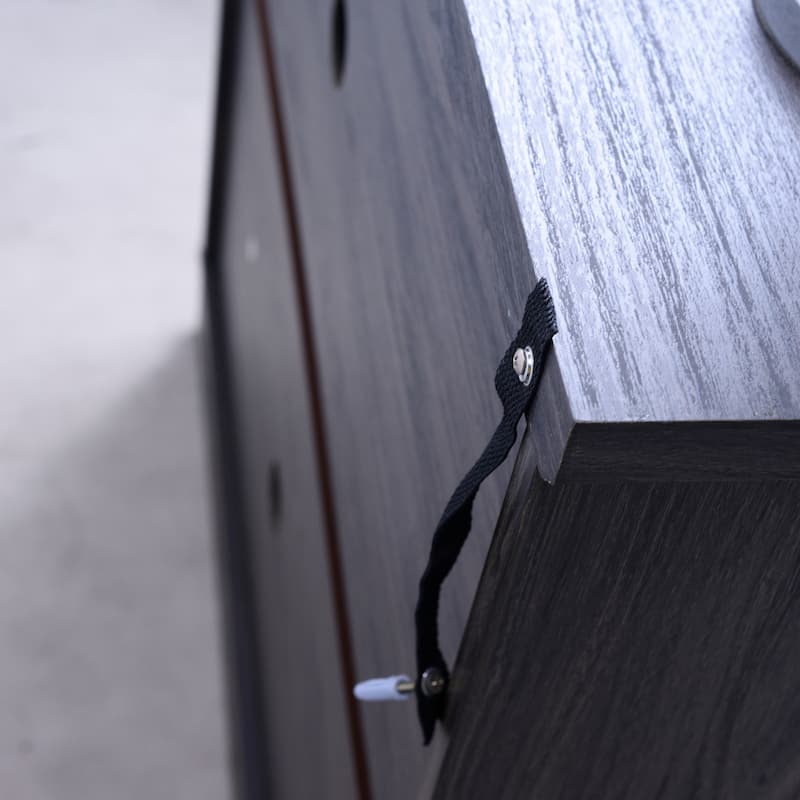 Elegant sideboard with 2 acrylic mirrored doors Sideboard and Buffet