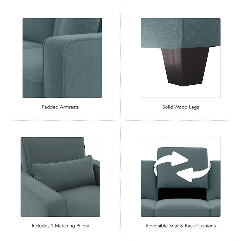 Stockton Accent Chair with Arms by Bush Furniture