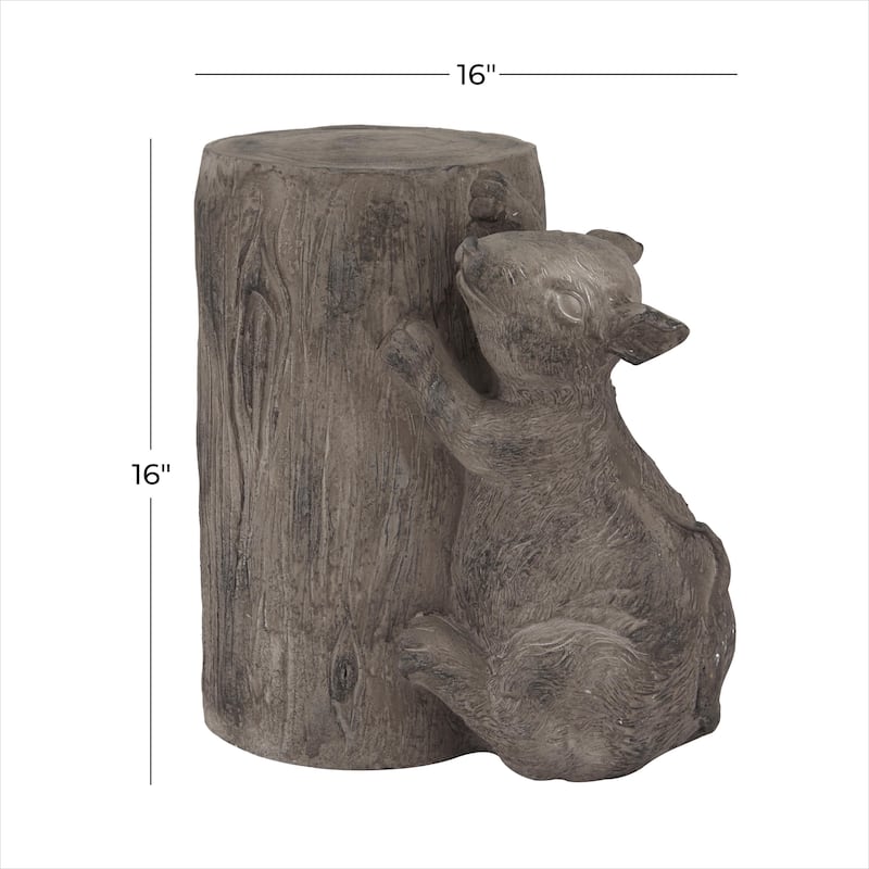 Brown Magnesium Oxide Animal Decorative Garden Sculpture