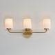 preview thumbnail 3 of 9, Maxim 12693WT Durham 3 Light 23" Wide Bath Vanity Light