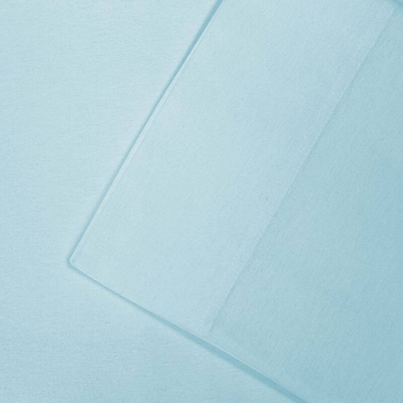 Superior Solid Flannel Cotton Fuzzy Pillowcases, Set of 2