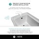 preview thumbnail 7 of 10, Fine Fixtures 36-inch x 72 inch Soaking Drop In or Alcove Bathtub