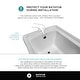 preview thumbnail 10 of 36, Fine Fixtures Drop In Soaking Bathtub Fiberglass Acrylic Material