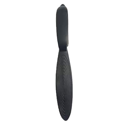 Home Basics Zinc Vegetable Peeler Vertical, Matte Black