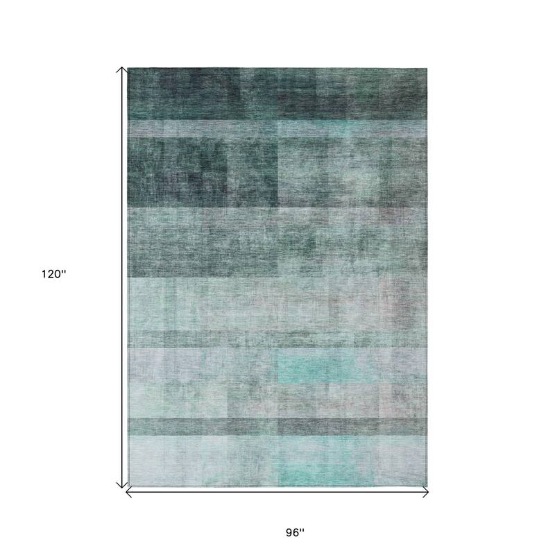 Gamo Ombre Weather Resistant Blended Style Runner Outdoor Rug