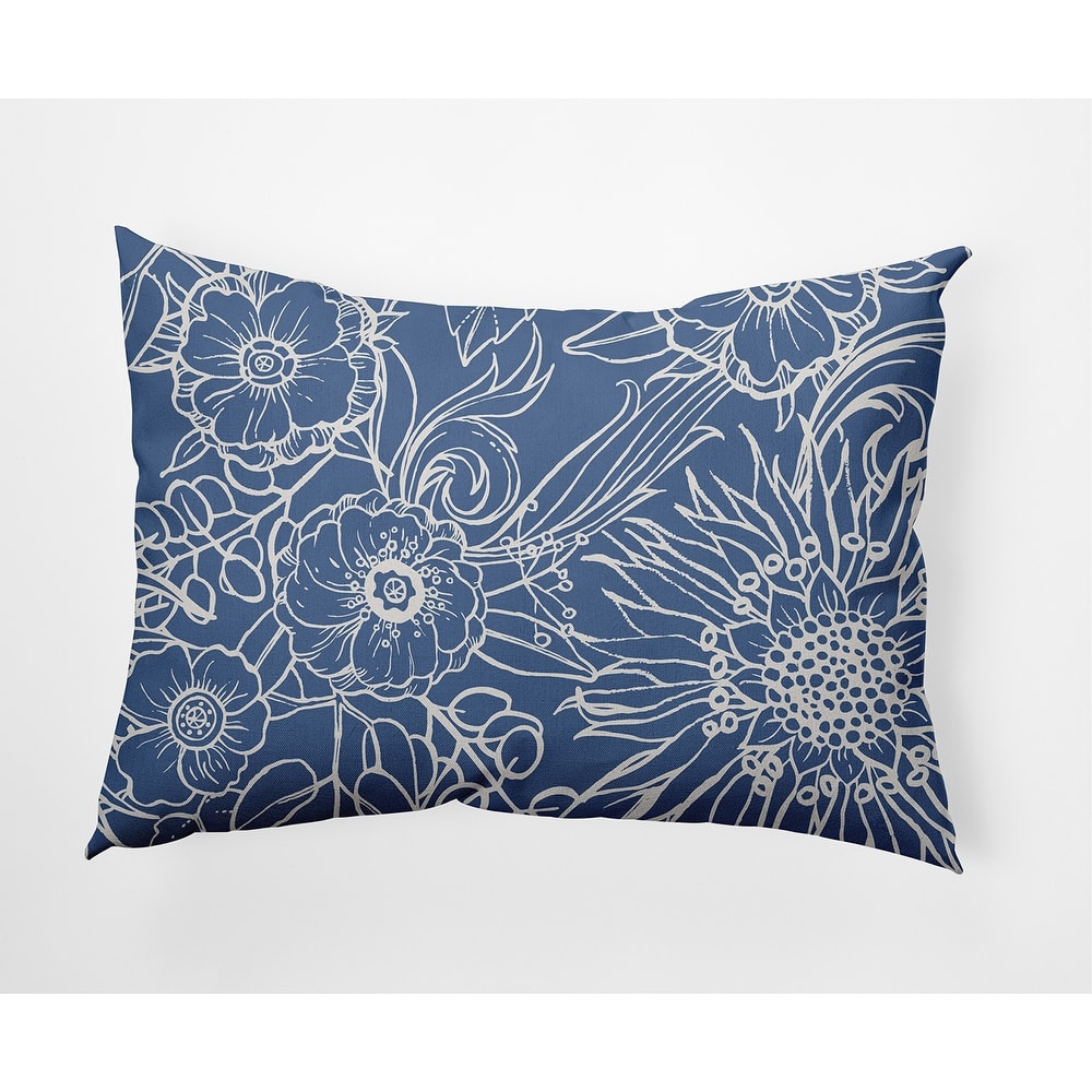 Zentangle Decorative Indoor Pillow