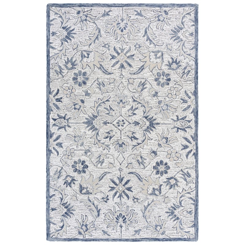 SAFAVIEH Handmade Metro Smeralda Wool Rug
