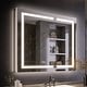 preview thumbnail 21 of 79, Modland 24"-42W x 36"H LED Medicine Cabinet Mirror with USB Charging,5x Makeup Mirror 42x36 - Double Door