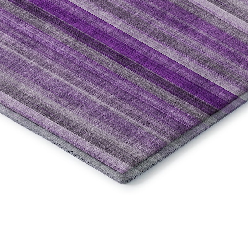 Premium Washable Super Soft Modern Stripes Mayfield Rug