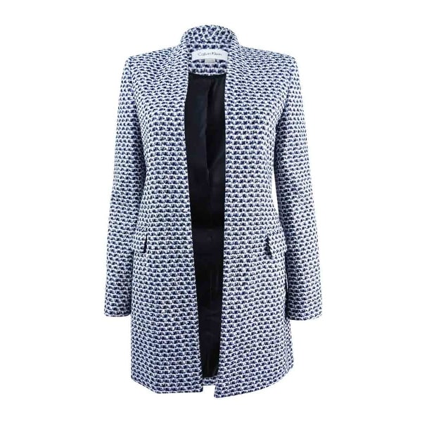 anne klein tweed topper jacket