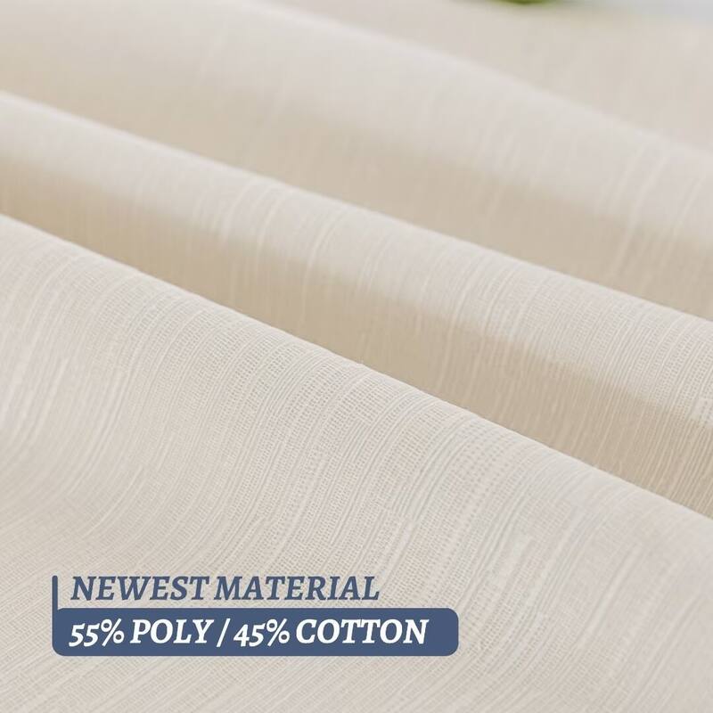 Blackout Cotton Blend Grommet Curtain Pair (2 panels)