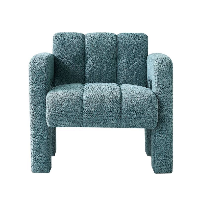 31.10" W Boucle Upholstered Accent Chair