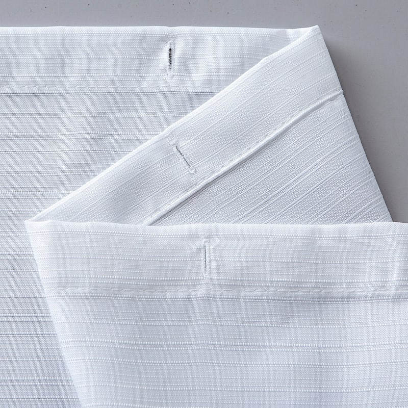 Dainty Home Floral Field Printed Fabric 3D Designed Textured Fabric Shower Curtain 70" x 72"