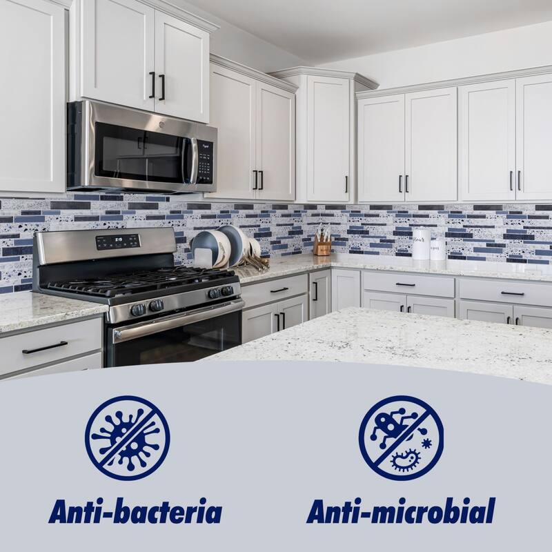 Art3d 12''X12'' Peel and Stick Backsplash Tile Stickers,Stick on Backsplash for Kitchen