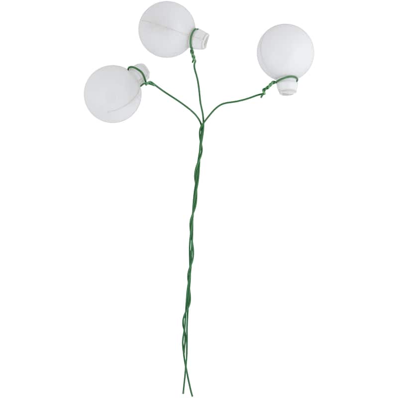6.75" Shiny Shatterproof Ball Christmas Pick