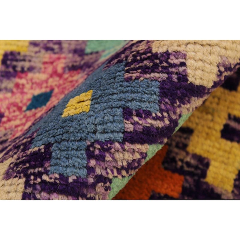 Boho Chic Balochi Alison Hand Knotted Wool Rug - 3'3" x 5'0"