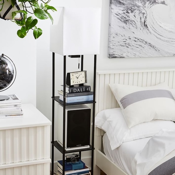 Harrison shelf floor lamp outlet