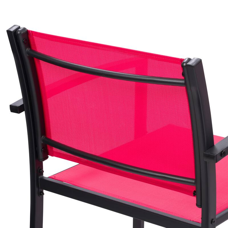 Everett Mesh Seat Conversation Set, 4pc