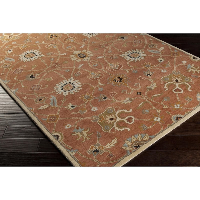 Livabliss Traditional Caesar Floral & Botanical Area Rug