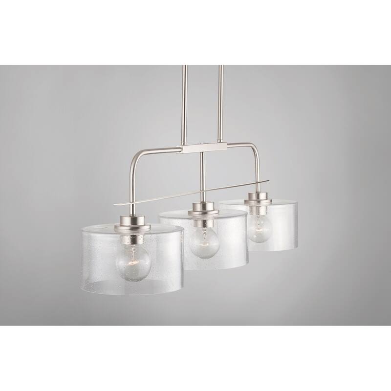 Jake 3-light Linear Island Fixture/ Chandelier