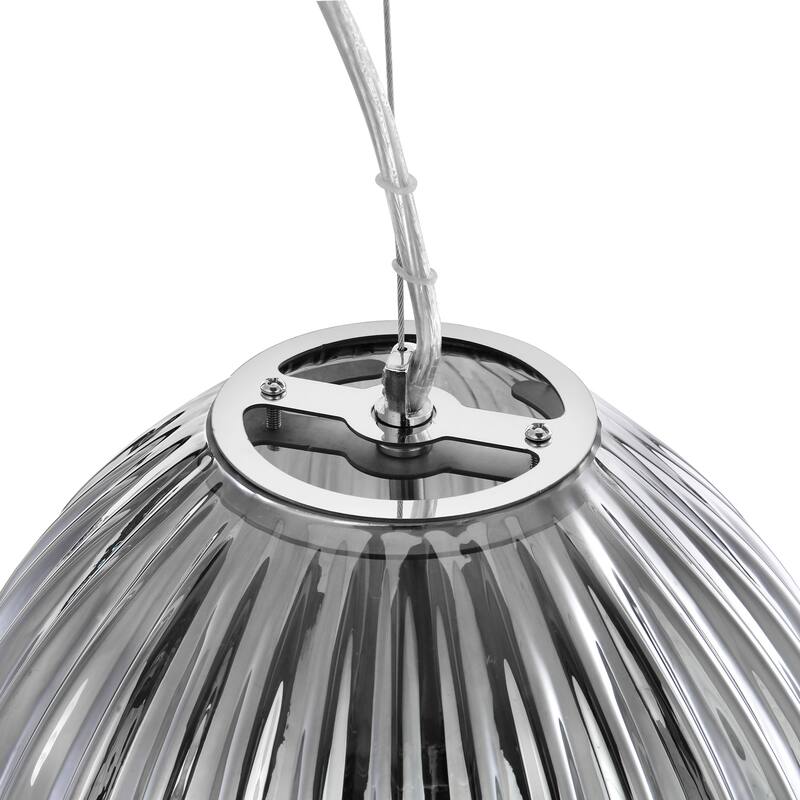 Light Society Opal 12" Glass Pendant Light