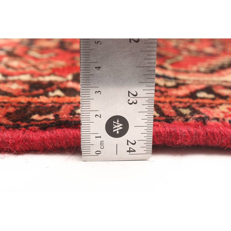 ECARPETGALLERY Hand-knotted Andelz Red Wool Rug - 3'8 x 5'9