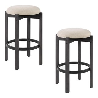 OSP Melissa 26" Counter Stool with Footrest and Padded Seat
