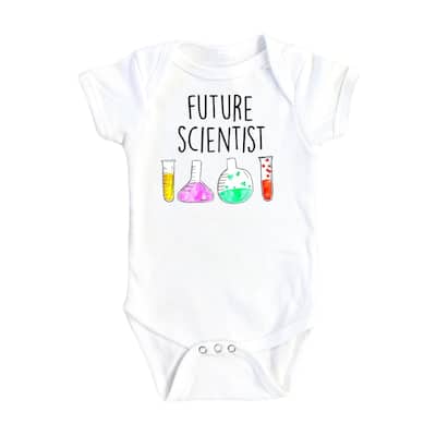 Science - Baby Boy Girl Clothes Infant Bodysuit Funny Cute Newborn 1A