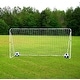 preview thumbnail 1 of 4, Soccer Goal 12' x 6' Football W/Net Clips, Anchor Ball Training Sets