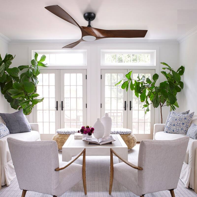 CO-Z 52-inch Modern Propeller Ceiling Fan with Remote