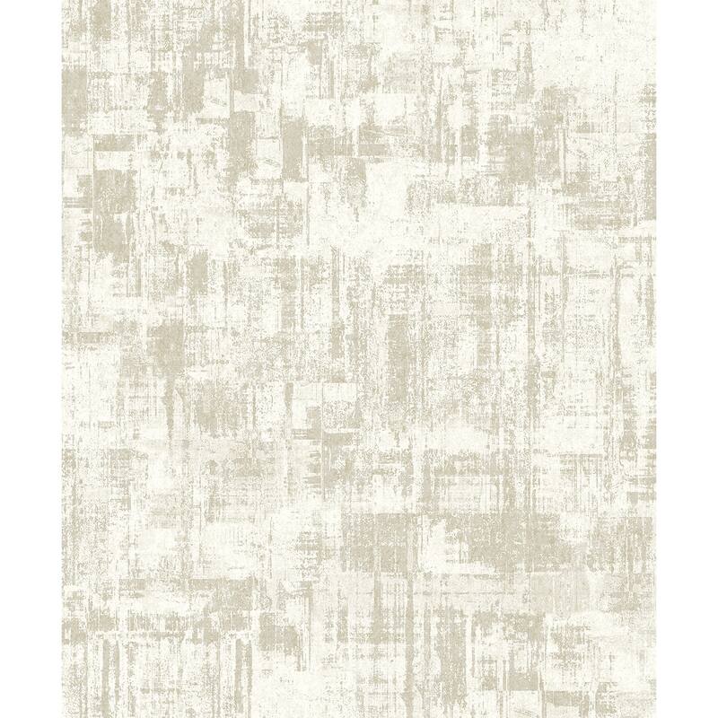 Seabrook Designs Flight Faux Non-Woven Unpasted Wallpaper - 20.9 in W x 33 ft. L - Coconut