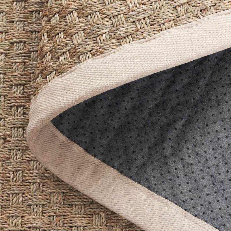 SAFAVIEH Natural Fiber Zymryd Basketweave Seagrass Rug