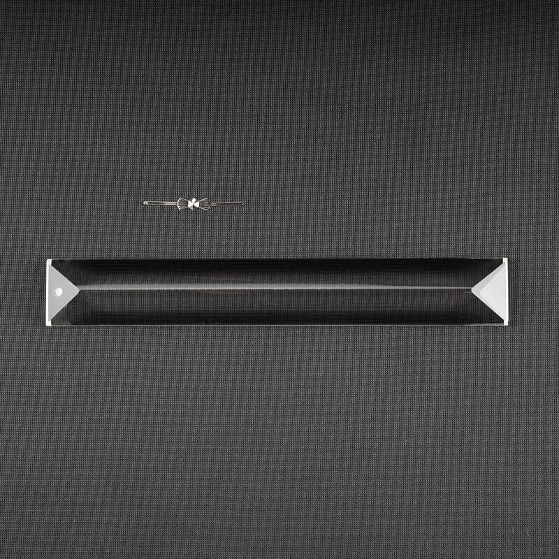 42" Modern Retractable 3-Blade Crystal LED Ceiling Fan with Remote