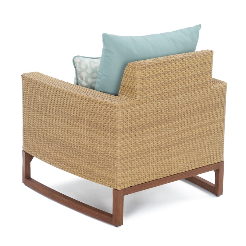 Milea 4 Piece Sunbrella Outdoor Patio Seating Set