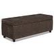 preview thumbnail 38 of 136, WYNDENHALL Stanford Upholstered Storage Ottoman