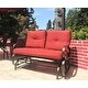 preview thumbnail 16 of 17, Kozyard Cozy Two Rocking Love Seats Glider Swing Bench/Rocker