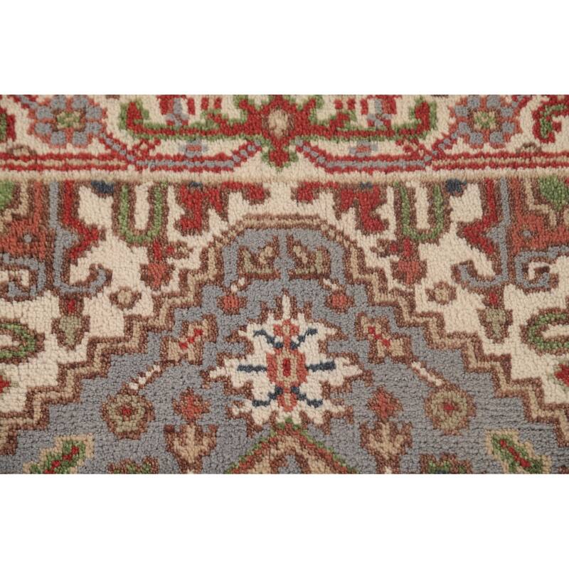 Gray Heriz Serapi Oriental Runner Rug Handmade Wool Carpet - 2'6"x 10'0"