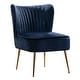 preview thumbnail 54 of 85, Haven Contemporary Velvet Upholstered Accent Chair