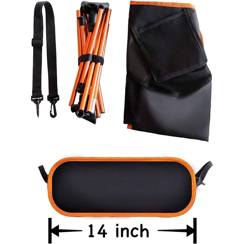 Camping Chair, Lightweight, Backpacking Chair, Collapsible Foldable Chairs, Portable w/Carry Bag and Shoulder Strap
